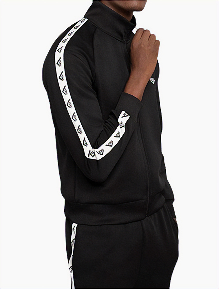 MyRunway | Shop Pony Black Core Tricot Track Top for Men from